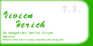 vivien herich business card